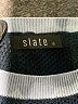Slate Color Block Black Pullover Sweater Size S - photo 7