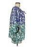 Vanessa Virginia Blue 3/4 Sleeve Blouse Size 8 - photo 4