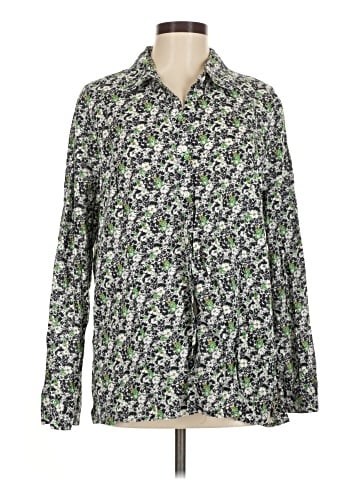 Jones New York Sport Long Sleeve Button-Down Shirt (view 1)