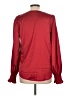 Zaful Burgundy Long Sleeve Blouse Size L - photo 2