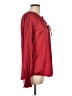 Zaful Burgundy Long Sleeve Blouse Size L - photo 4