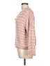 Blu Pepper Stripes Pink Pullover Sweater Size L - photo 5
