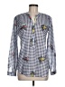 Madeleine Blue Long Sleeve Blouse Size EU 38 / US 8 - photo 1