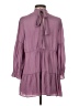 Mustard Seed 100% Polyester Purple 3/4 Sleeve Blouse Size S - photo 2