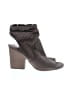 Sugar Gray Tan Sandals Size 7 1/2 - photo 1