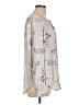 Torrid 100% Polyester Gray Long Sleeve Blouse Size Lg Plus (0) - photo 4
