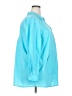 Joan Rivers Solid Blue 3/4 Sleeve Button-Down Shirt Size 2X - photo 4