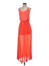 Jodi Kristopher 100% Polyester Orange Cocktail Dress Size XS - photo 1