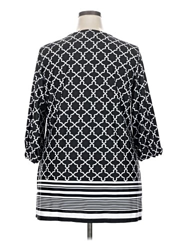 Tacera 3/4 Sleeve Blouse (view 2)