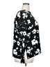 Simply Vera Vera Wang Floral Black Cardigan Size XXL - photo 4