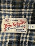 True Religion 100% Cotton Plaid Gray Blue Long Sleeve Button-Down Shirt Size M (baby) - photo 3