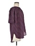 MICHAEL Michael Kors Polka Dots Purple Short Sleeve Blouse Size M - photo 4