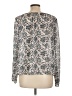 Aeropostale 100% Polyester Ivory Long Sleeve Blouse Size L - photo 2