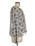 Aeropostale 100% Polyester Ivory Long Sleeve Blouse Size L - photo 4