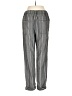 Free People Stripes Gray Green Casual Pants Size 2 - photo 2