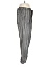 Free People Stripes Gray Green Casual Pants Size 2 - photo 4