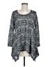 Nally & Millie Gray Pullover Sweater Size M - photo 1