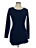 I.N. Studio Blue Casual Dress Size M (petite) - photo 1