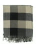Unbranded Plaid Gray Tan Scarf One size - photo 2