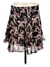 A.L.C. Floral Black Silk Skirt Size 6 - photo 1