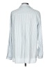 Max Studio Stripes Blue Long Sleeve Blouse Size L - photo 2