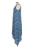 Apt. 9 Chevron-herringbone Blue Casual Dress Size L - photo 5