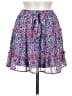 Sienna Sky 100% Polyester Paisley Purple Casual Skirt Size M - photo 1