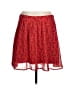 Old Navy 100% Polyester Paisley Red Casual Skirt Size M - photo 1