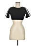 Boohoo Black Short Sleeve Top Size 8 - photo 1