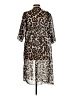 Unbranded 100% Polyester Brown Kimono Size M - photo 2