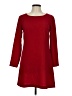 American Apparel Solid Red Casual Dress Size M - photo 1