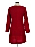 American Apparel Solid Red Casual Dress Size M - photo 2