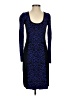 Unbranded Graphic Blue Purple Cocktail Dress Size XS (estimated) - photo 1
