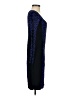 Unbranded Graphic Blue Purple Cocktail Dress Size XS (estimated) - photo 4