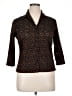 Andria Lieu Brown Cardigan Size XL - photo 1