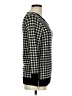 Apt. 9 Houndstooth Black Pullover Sweater Size M - photo 4