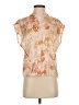 Elie Tahari 100% Polyester Orange Sleeveless Blouse Size XS - photo 1
