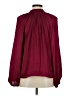Intermix 100% Polyester Burgundy Long Sleeve Blouse Size M - photo 2
