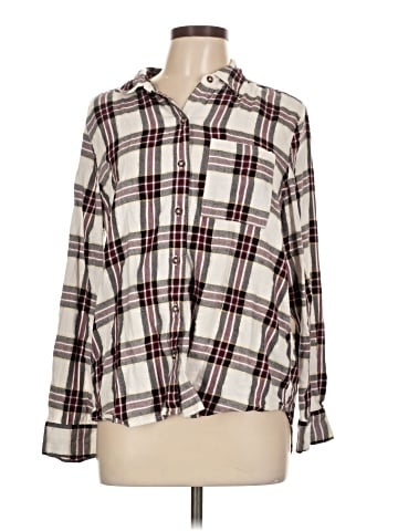 Style&Co Long Sleeve Button-Down Shirt (view 1)