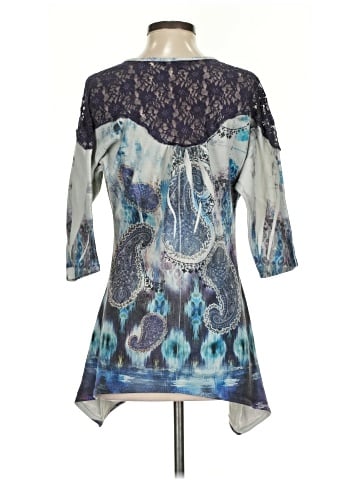 Bleu 3/4 Sleeve Blouse (view 2)