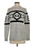 Forever 21 Chevron-herringbone Gray Pullover Sweater Size S - photo 1