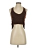 Shein 100% Acrylic Brown Tank Top Size 4 - photo 1