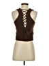 Shein 100% Acrylic Brown Tank Top Size 4 - photo 2