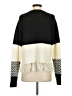 Aqua 100% Acrylic Chevron-herringbone Black Pullover Sweater Size S - photo 2