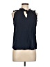 Ellen Tracy Black Sleeveless Blouse Size L - photo 1