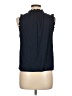 Ellen Tracy Black Sleeveless Blouse Size L - photo 2