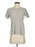 Basic Editions Metallic Gray Short Sleeve T-Shirt Size S - photo 1