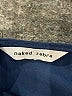 Naked Zebra Blue Short Sleeve Top Size S (estimated) - photo 7