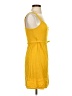 Universal Thread Solid Yellow Casual Dress Size XS - photo 4