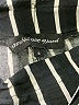 Ambiance Apparel 100% Rayon Stripes Black Casual Pants Size S - photo 4